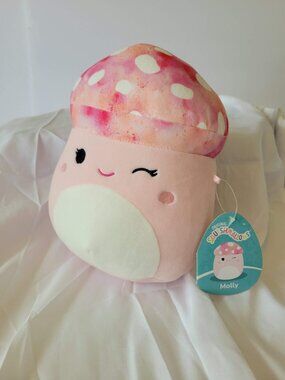 Squishmallows Molly the Mushroom 8" Stuffed Plush NWT Kellytoy